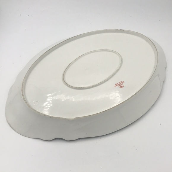 18" Theodore Haviland Limoges Porcelain Platter - Picture 5 of 9